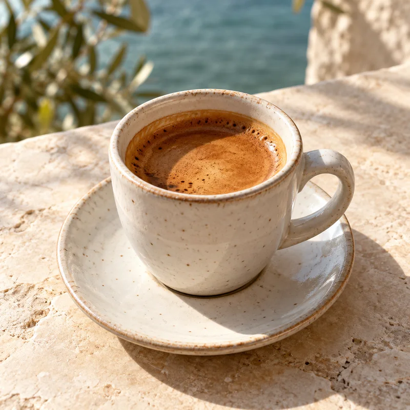 Doble espresso · imagen ilustrativa de la propuesta SHANTI