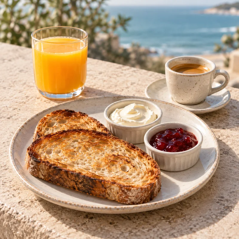 Desayuno Mediterráneo · imagen ilustrativa de la propuesta SHANTI