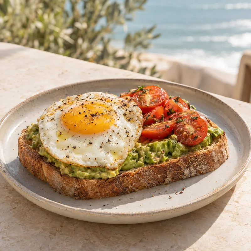 Avocado toast · imagen ilustrativa de la propuesta SHANTI