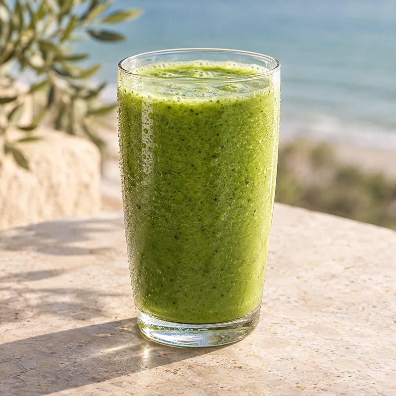 Smoothie Verde · imagen ilustrativa de la propuesta SHANTI