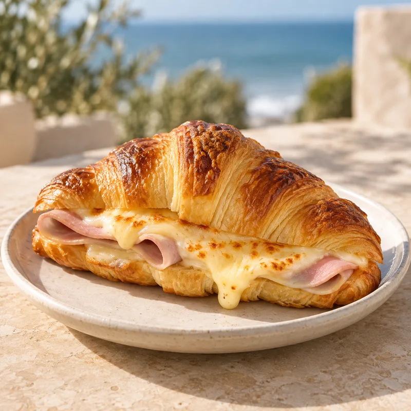 Croissant de jamón y queso · imagen ilustrativa de la propuesta SHANTI
