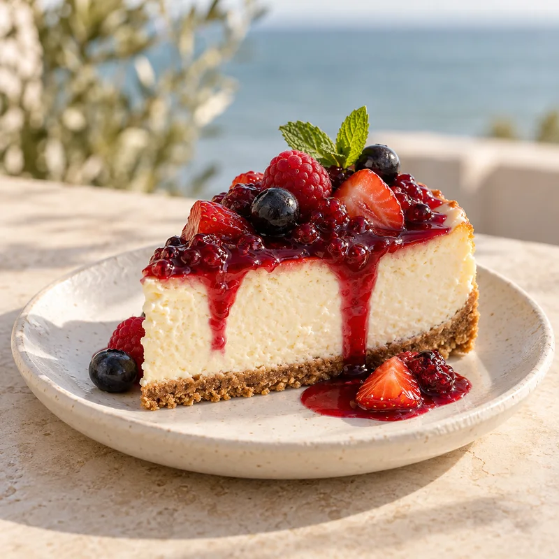Cheesecake · imagen ilustrativa de la propuesta SHANTI